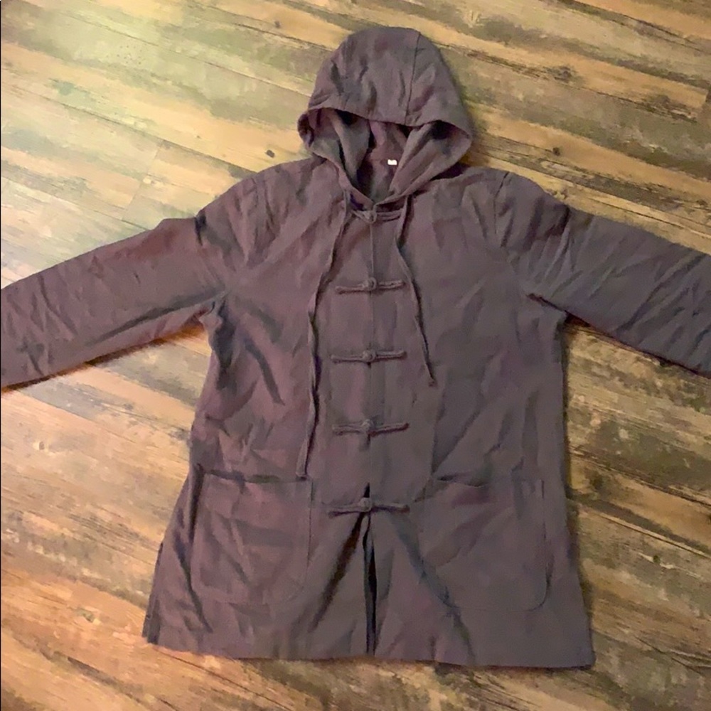 Designer coat traditional Japanese/Chinese Style - Picture 2 of 2